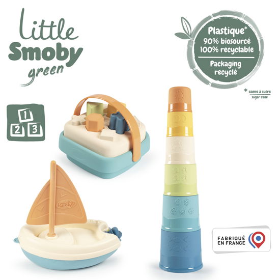 Little Smoby Green 3-i-1 Legesæt - Smoby - Gadżety -  - 3032161406053 - 22 sierpnia 2022