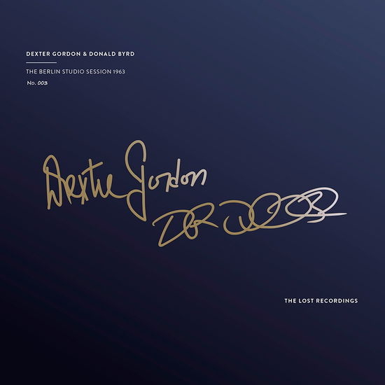 Cover for Dexter Gordon &amp; Donald Byrd  The Berlin Studio Session 1963 (VINIL) [Audiophile edition]