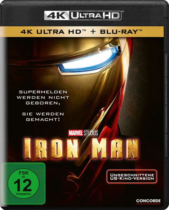 Cover for Iron Man Uhd/2bd · Iron Man 4k/uhd/2bd (4K Ultra HD) (2017)
