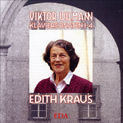 Cover for Edith Kraus · Ullmann: Klaviersonaten (CD) (2017)