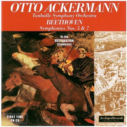 Cover for Beethoven / Ackermann · Sinfonie 5 &amp; 7 / Tonhalle (CD) (2012)