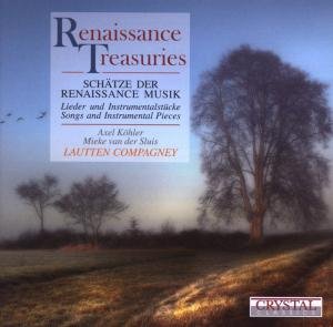 Cover for Kohler / Van Der Sluis / Lautten Compagney · Tenaissance Trasures (CD) (2009)