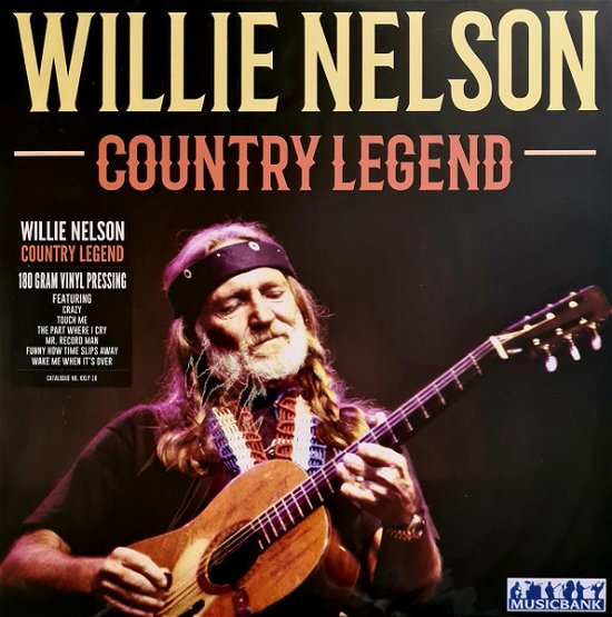 Cover for Willie Nelson · Country Legend (LP) (2021)