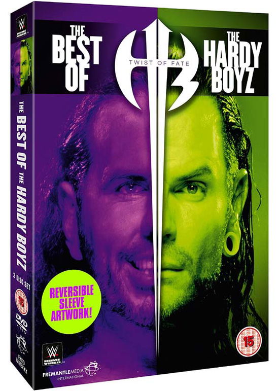 Cover for Wwe Twist of Fate  the Hardy Boyz · Wwe: Twist Of Fate - The Best Of The Hardy Boyz (DVD) (2018)