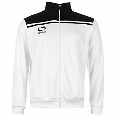 Cover for Sondico Precision Walk Out Jacket  Youth 56 XSB WhiteBlack Sportswear (CLOTHES)