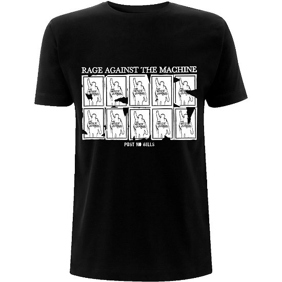 Rage Against The Machine Unisex T-Shirt: Post No Bills - Rage Against The Machine - Koopwaar -  - 5056187736053 - 