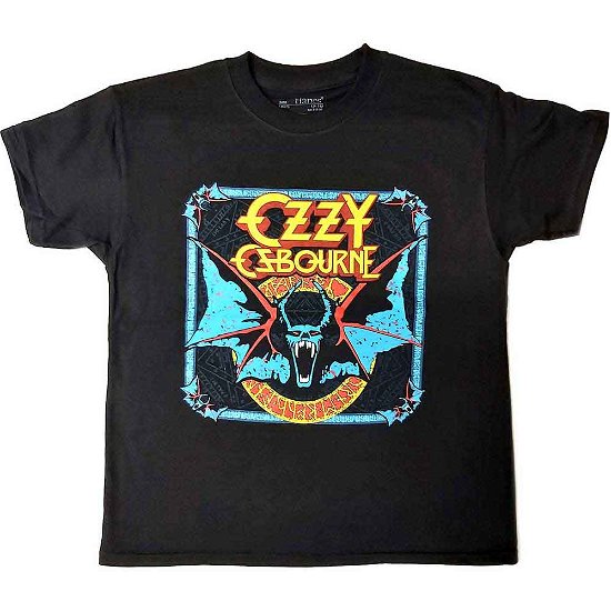 Cover for Ozzy Osbourne · Ozzy Osbourne Kids T-Shirt: Speak of the Devil (7-8 Years) (T-shirt) [size 7-8yrs] [Black - Kids edition]