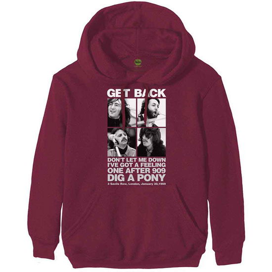 The Beatles Unisex Pullover Hoodie: 3 Savile Row - The Beatles - Merchandise -  - 5056561026053 - February 24, 2022