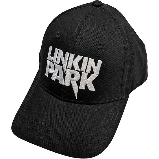 Linkin Park Unisex Baseball Cap: White Logo - Linkin Park - Mercancía -  - 5056737221053 - 