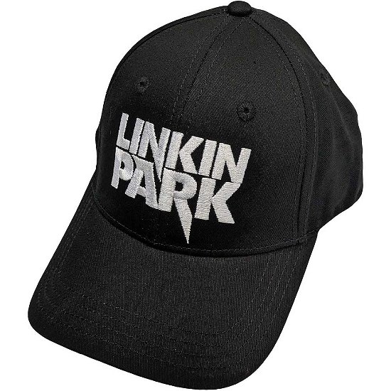 Linkin Park Unisex Baseball Cap: White Logo - Linkin Park - Merchandise -  - 5056737221053 - 
