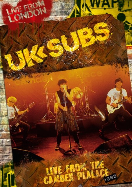 Cover for UK Subs · Live From London (DVD) (2022)
