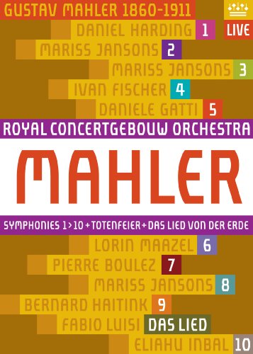 Cover for Royal Concertgebouw Orchestra · Mahler - Symphonies (Blu-Ray) (2012)