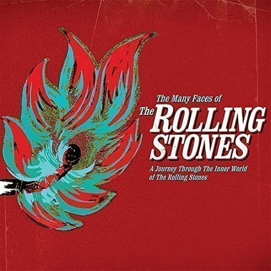 Cover for Rolling Stones, The =V/A= · Many Faces Of The Rolling Stones (Ltd. Red Vinyl) (LP) [Limited edition] (2022)