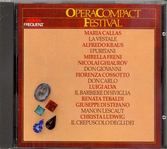 Opera Compact Festival Vol. 5 - Aa.vv. - Musiikki - FREQUENZ - 8003278420053 - sunnuntai 10. huhtikuuta 1988