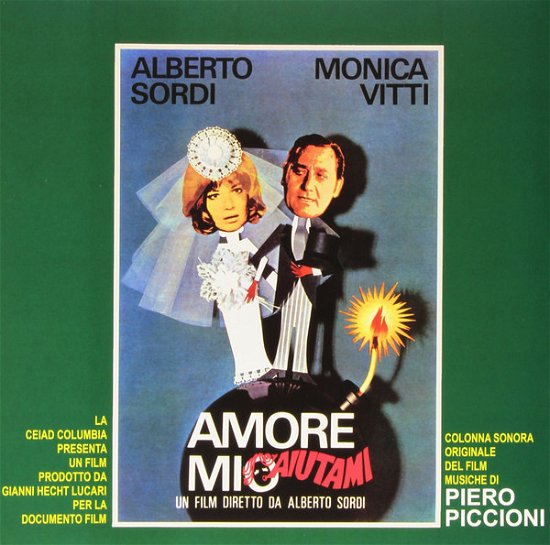 Cover for Piero Piccioni · Amore Mio Aiutami (VINIL) [Coloured, 180 gram edition] (2015)