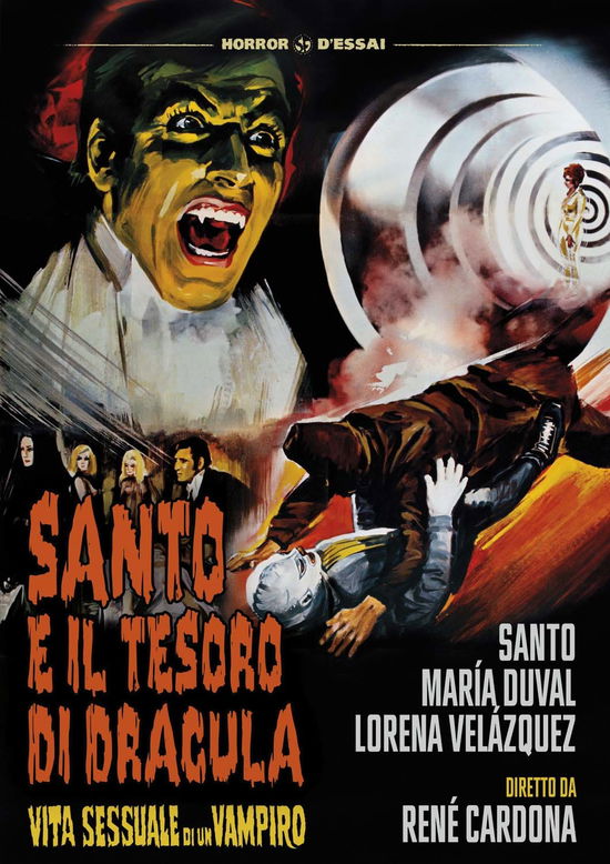 Santo E Il Tesoro Di Dracula - Santo,Monti,Noel,Rivera,Agosti,Rojas - Movies - SINISTER FILM - 8054317082053 - October 16, 2020