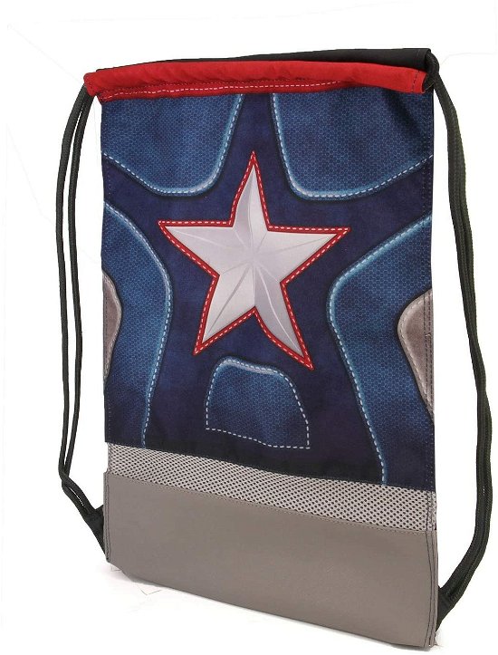 Cover for P.Derive · CAPTAIN AMERICA - Gymbag 48x35 (Spielzeug)