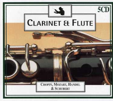 Cover for Chopin / Mozart / Handel / Schu · Clarinet &amp; Flute (CD) (2016)