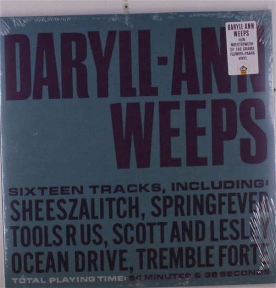 Cover for Daryll-Ann · Weeps (LP) (2022)