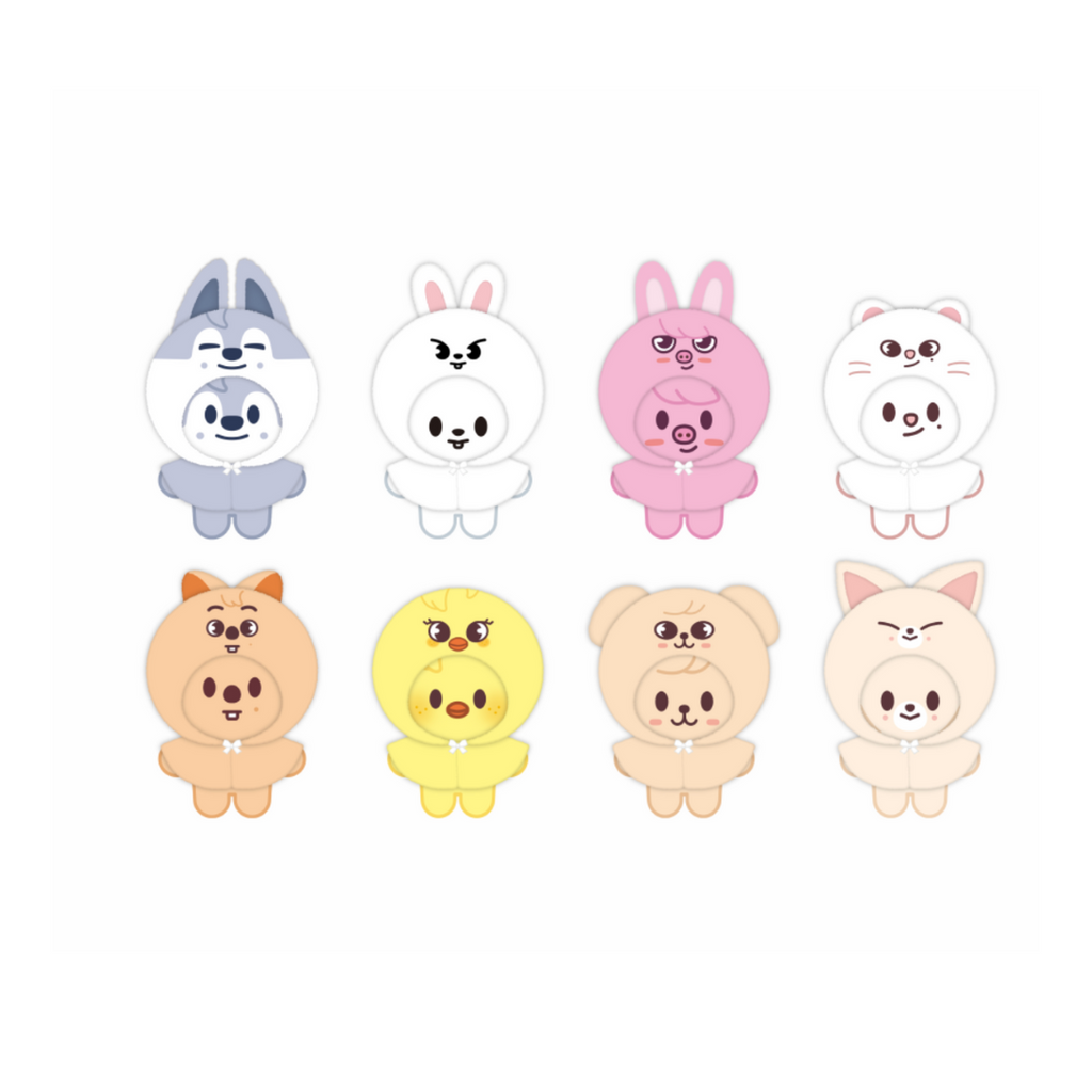 STRAY KIDS · SKZ 5'CLOCK - SKZOO PLUSH 10CM OUTFIT (MERCH