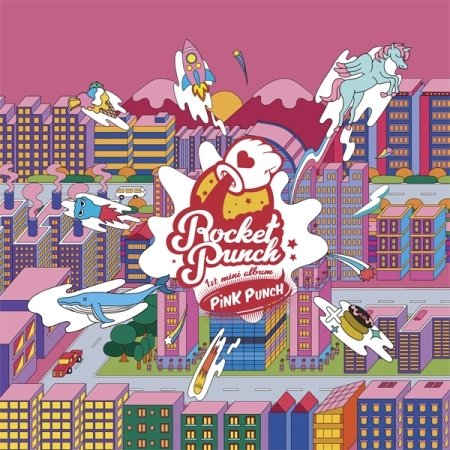 Cover for Rocket Punch · Pink Punch -cd+book- (CD + Merch) (2019)
