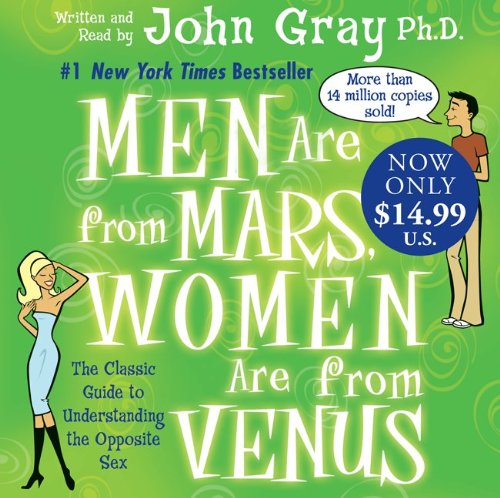 Men Are from Mars, Women Are from Venus - John Gray - Audio Book - HarperAudio - 9780061232053 - April 3, 2007