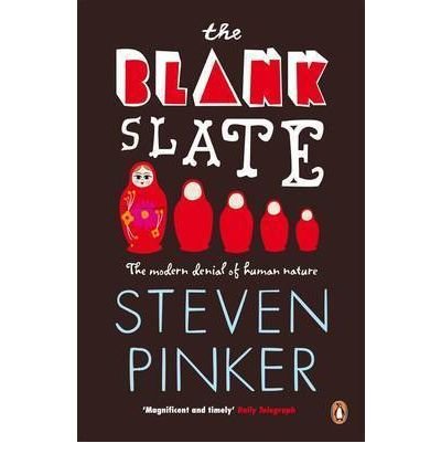 Cover for Steven Pinker · The Blank Slate: The Modern Denial of Human Nature (Paperback Bog) (2003)