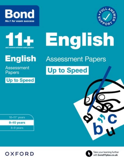 Cover for Sarah Lindsay · Bond 11+: Bond 11+ English Up to Speed Assessment Papers with Answer Support 9-10 Years - Bond 11+ (Taschenbuch) (2022)