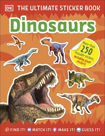 Cover for Dk · Ultimate Sticker Book Dinosaurs - Ultimate Sticker Book (Paperback Book) (2021)