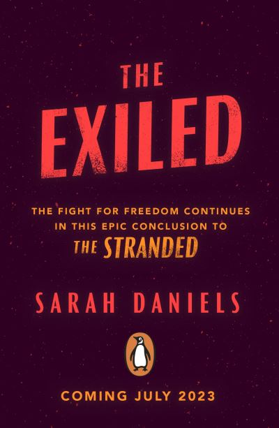 Cover for Sarah Daniels · The Exiled - The Stranded (Paperback Book) (2023)