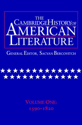 Cover for Sacvan Bercovitch · The Cambridge History of American Literature: Volume 1, 1590–1820 - The Cambridge History of American Literature (Hardcover Book) (1994)