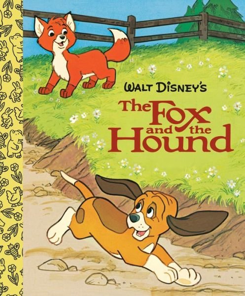 Cover for Golden Books · The Fox and the Hound Little Golden Board Book (Board book) (2021)