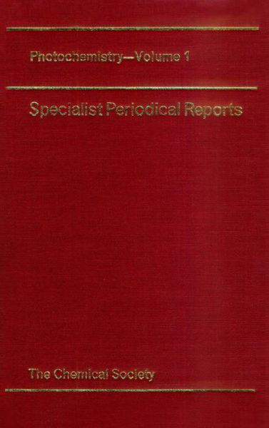 Cover for Royal Society of Chemistry · Photochemistry: Volume 1 - Specialist Periodical Reports (Hardcover Book) (1970)