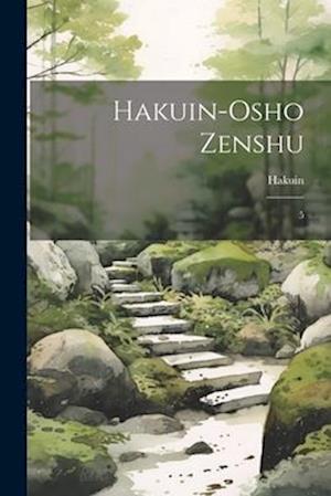 Cover for Hakuin-Osho Zenshu (Book) (2023)