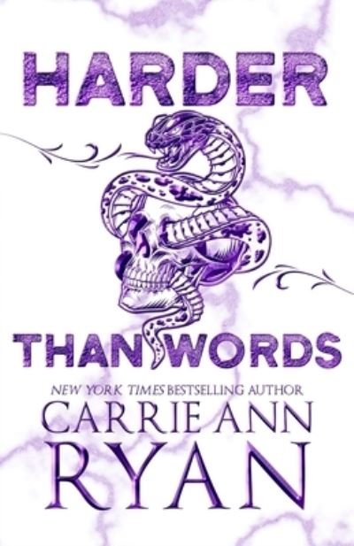 Harder than Words - Special Edition - Carrie Ann Ryan - Books - Carrie Ann Ryan - 9781088032053 - April 6, 2022