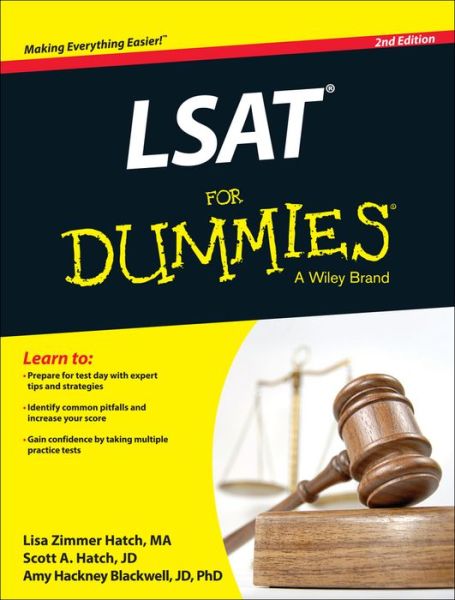 Cover for Hatch · LSAT For Dummies, 2nd Edition (Paperback Book) [2nd edition] (2014)