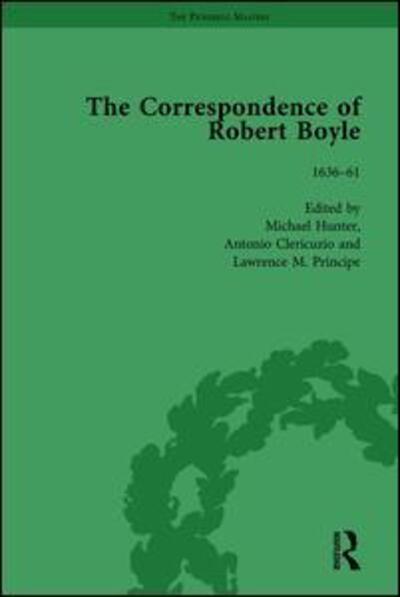 Cover for Michael Hunter · The Correspondence of Robert Boyle, 1636–61 Vol 1 (Hardcover Book) (2001)