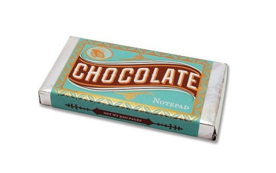 Cover for Chronicle Books · Chocolate Bar: Milk Chocolate Notepad (Tryksag) (2012)