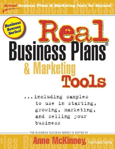 Anne Mckinney · Real Business Plans and Marketing Tools (Paperback Bog) (2012)