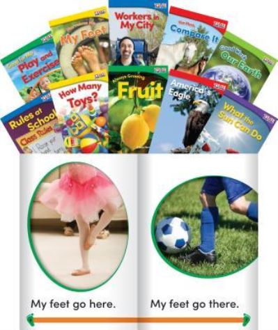 Cover for Teacher Created Materials · Time for Kids (r) Informational Text Grade K Readers Set 2 10-Book Set (Hardcover bog) (2015)