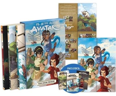 Cover for Faith Erin Hicks · Avatar: The Last Airbender -- Team Avatar Treasury Boxed Set (Graphic Novels) (Paperback Book) (2022)