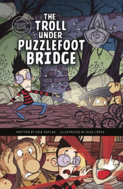 Cover for Arie Kaplan · The Troll Under Puzzlefoot Bridge (Hardcover Book) (2021)
