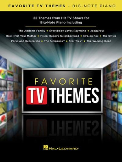 Cover for Hal Leonard Publishing Corporation · Favorite TV Themes (Buch) (2019)