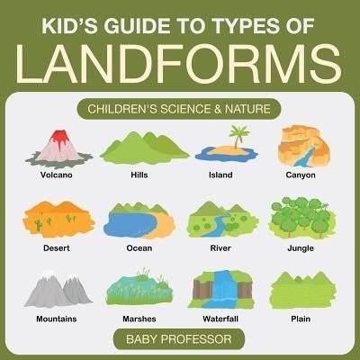 Cover for Baby Professor · Kid's Guide to Types of Landforms - Children's Science &amp; Nature (Paperback Book) (2017)