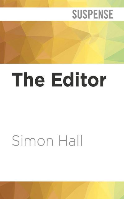 Cover for Simon Hall · The Editor (CD) (2022)