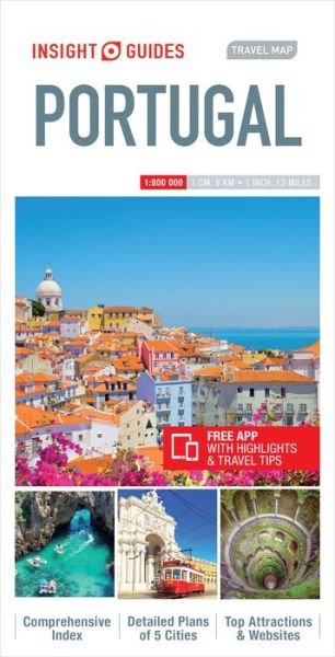 Cover for APA Publications Limited · Insight Guides Travel Map Portugal - Insight Travel Maps (Landkarten) [5 Revised edition] (2016)