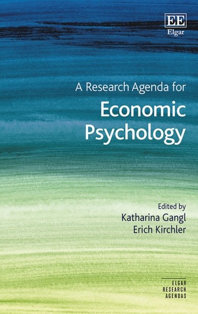 Cover for Katharina Gangl · A Research Agenda for Economic Psychology - Elgar Research Agendas (Inbunden Bok) (2019)