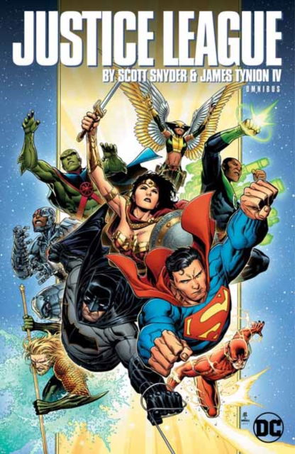 Cover for Scott Snyder · Justice League by Scott Snyder and James Tynion IV Omnibus Vol. 1 (Hardcover Book) (2025)