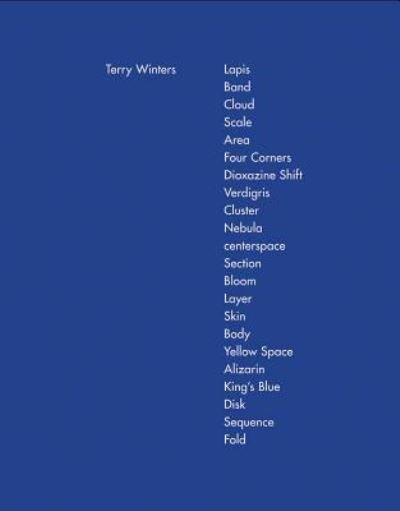 Terry Winters - Richard Aldrich - Bøger - Marks Gallery, Matthew - 9781944929053 - 22. november 2016