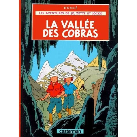 Cover for Herge · Les aventures de Jo, Zette et Jocko: La vallee des cobras (Hardcover Book) (1998)